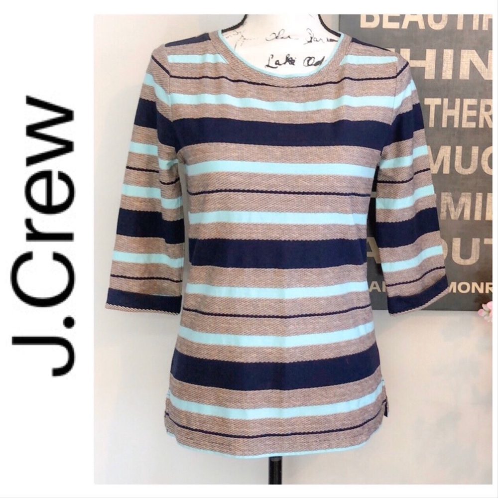 💕NWT Exquisite J. Crew Striped Tunic💕